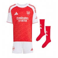 Arsenal Gabriel Martinelli #11 Domáci Detský futbalový dres 2025-26 Krátky Rukáv (+ trenírky)